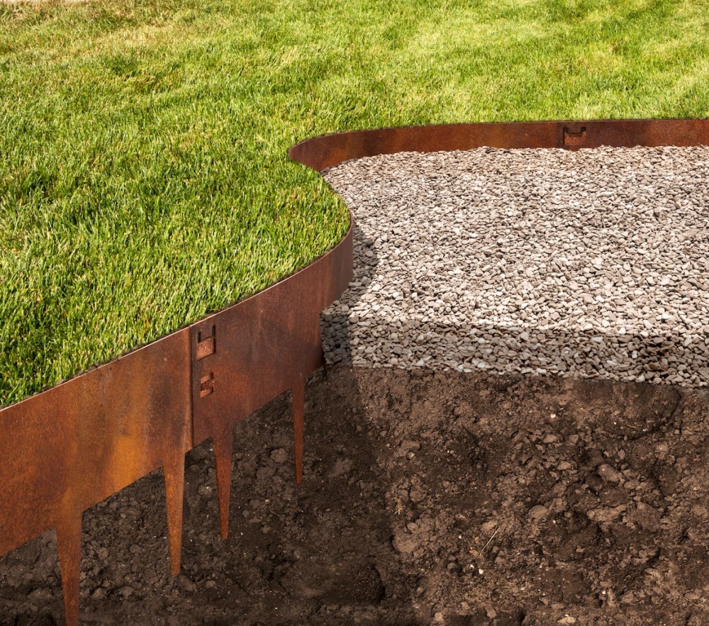 Illustrering på satt EverEdge Classic kant